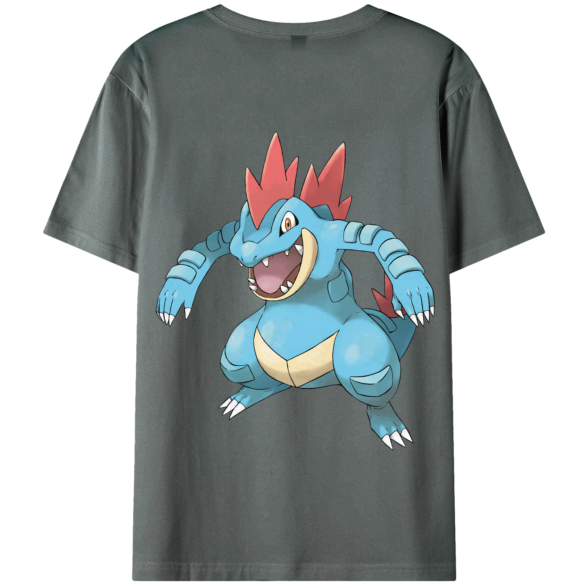 （画像用） ポケットモンスター Pokémon 綿100％半袖Tシャツ（背面プリント）